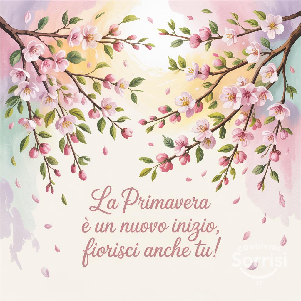 La primavera è un nuovo inizio, fiorisci anche tu!