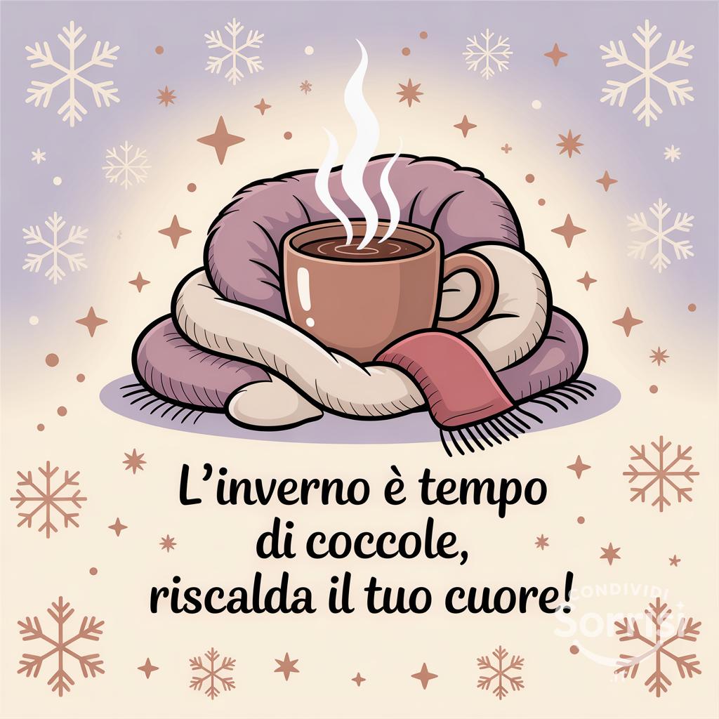 L'inverno è tempo di coccole, riscalda il tuo cuore!