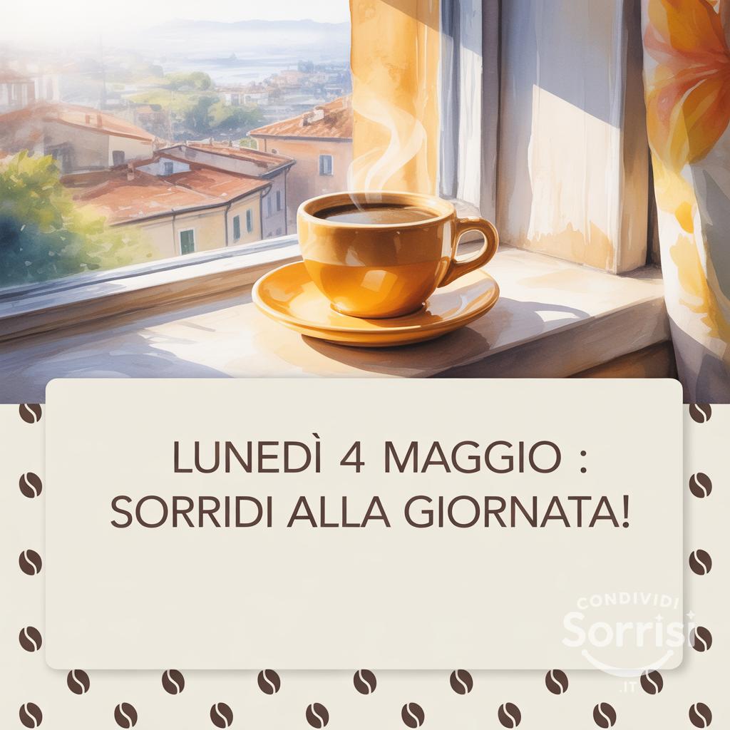 Lunedì 4 Maggio : Sorridi alla giornata!