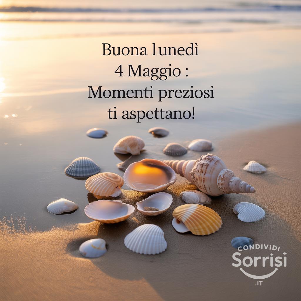 Buona Lunedì 4 Maggio : Momenti preziosi ti aspettano!