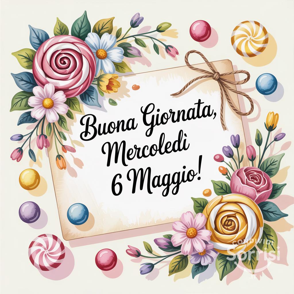 Buona giornata, Mercoledì 6 Maggio!