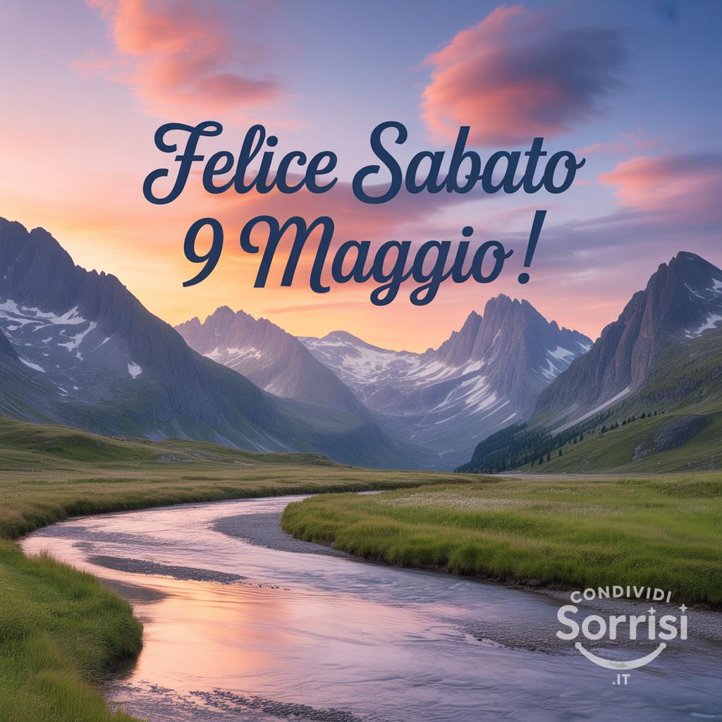 Felice Sabato 9 Maggio!