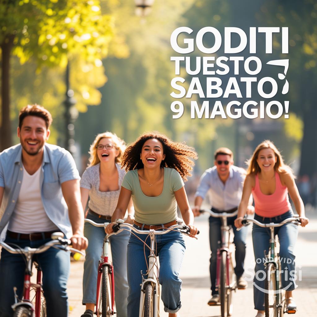 Goditi questo Sabato 9 Maggio!