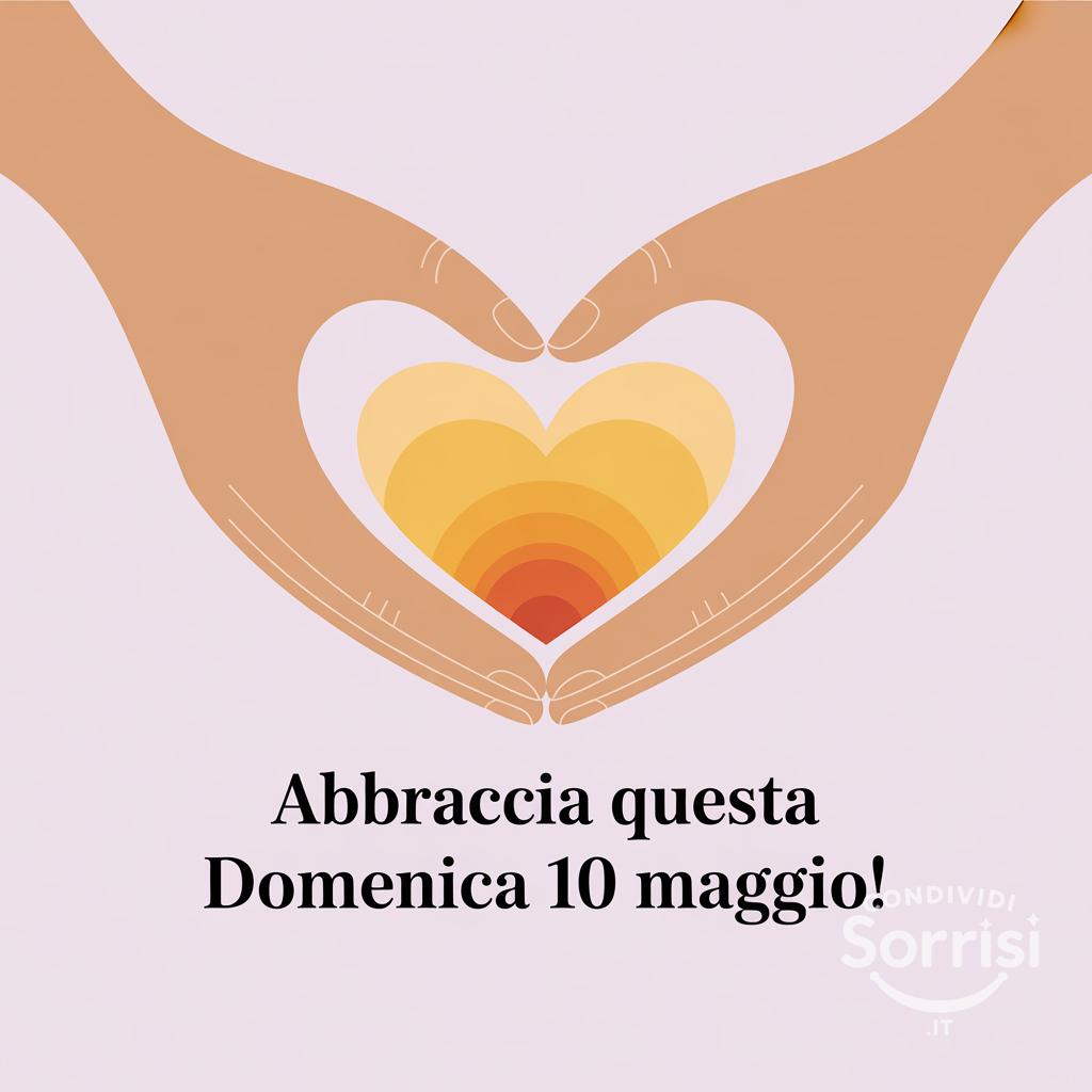 Abbraccia questa Domenica 10 Maggio!
