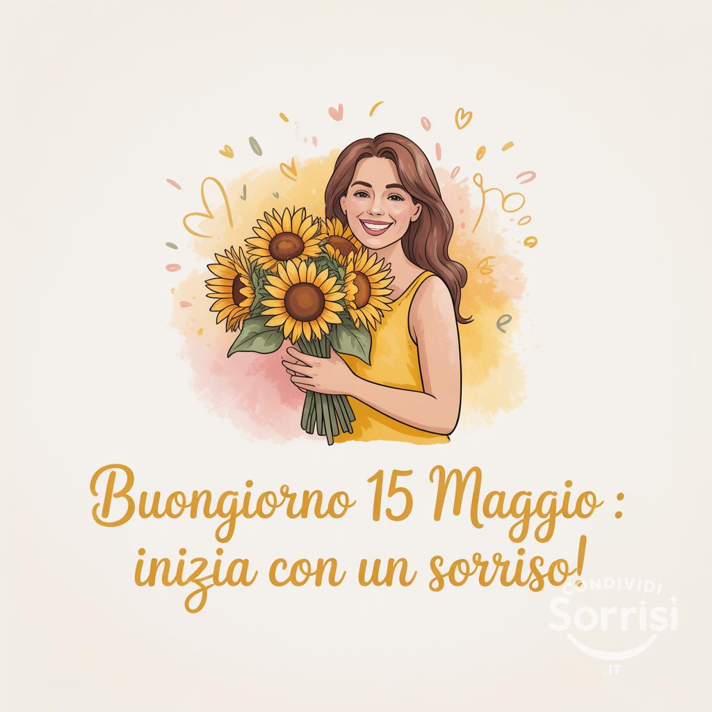 Buongiorno 15 Maggio : inizia con un sorriso!