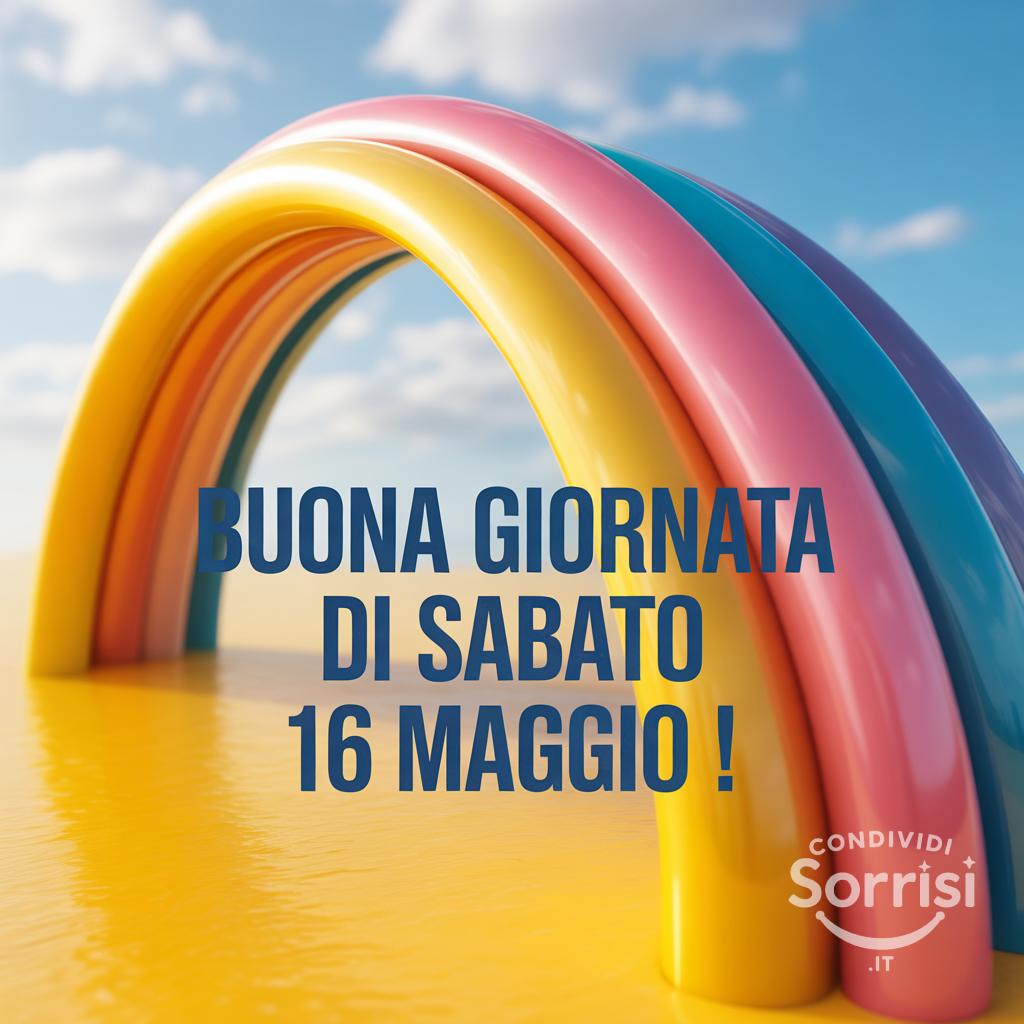 Buona Giornata di Sabato 16 Maggio !