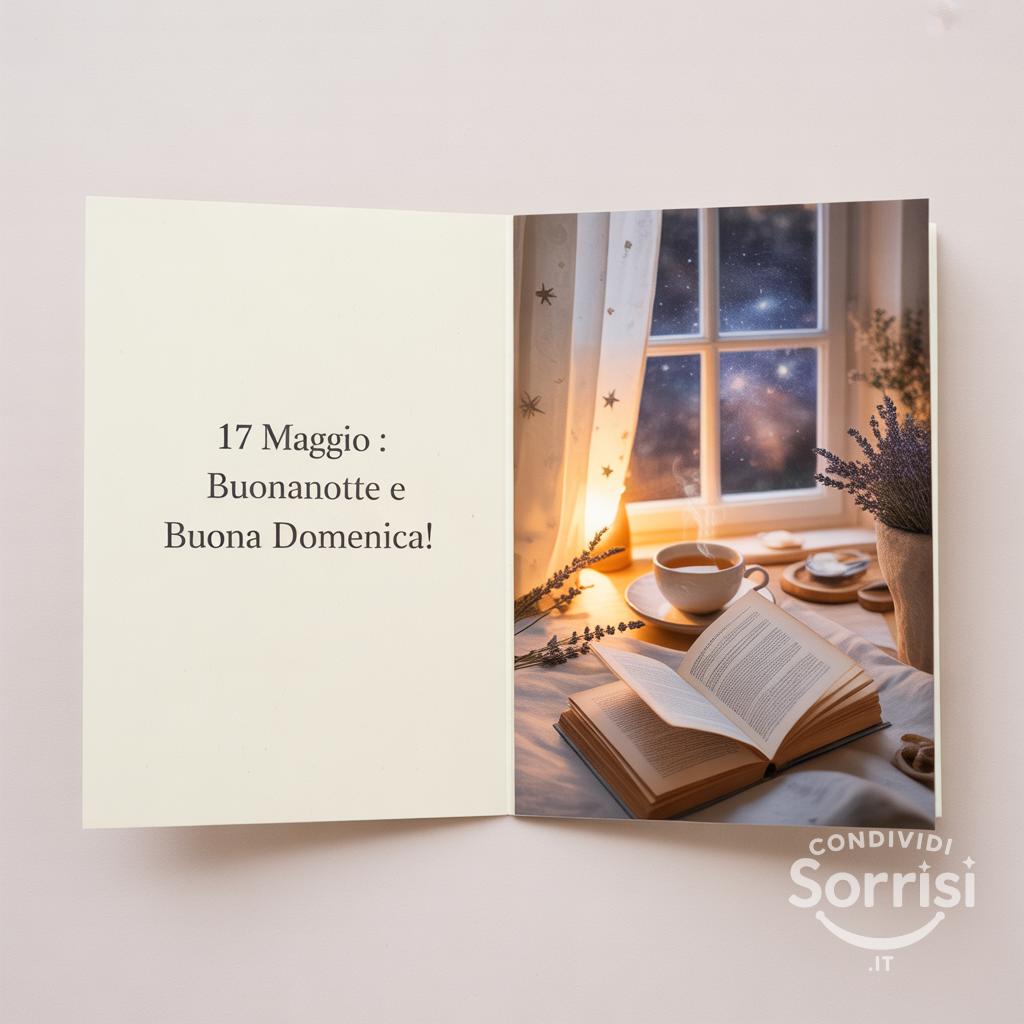 17 maggio : buonanotte e buona domenica!