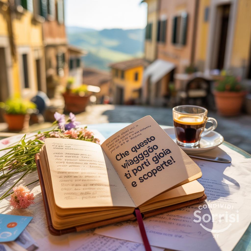 Che questo viaggio ti porti gioia e scoperte!