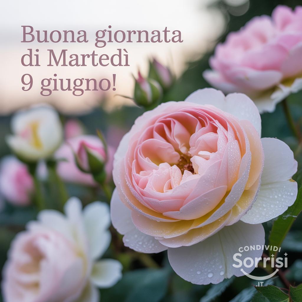 Buona giornata di martedì 9 giugno!