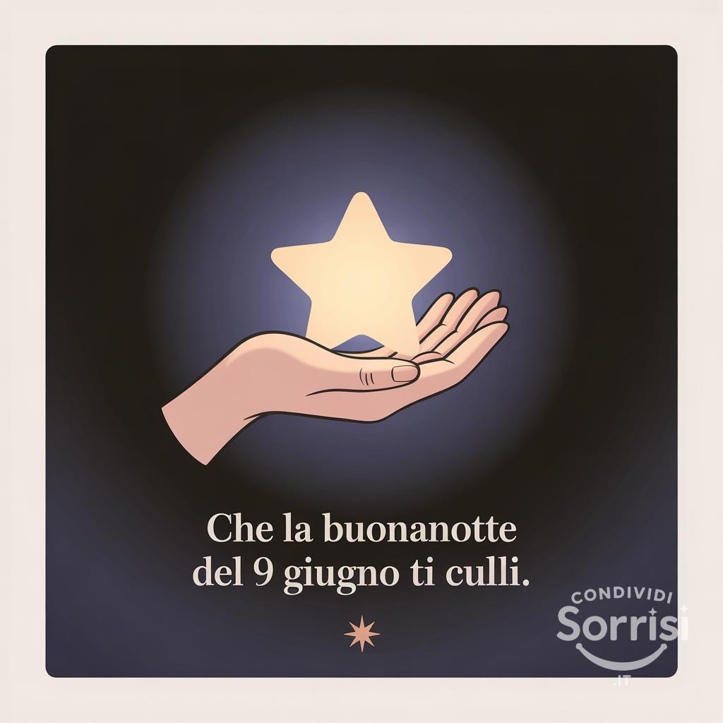 Che la buonanotte del 9 giugno  ti culli.