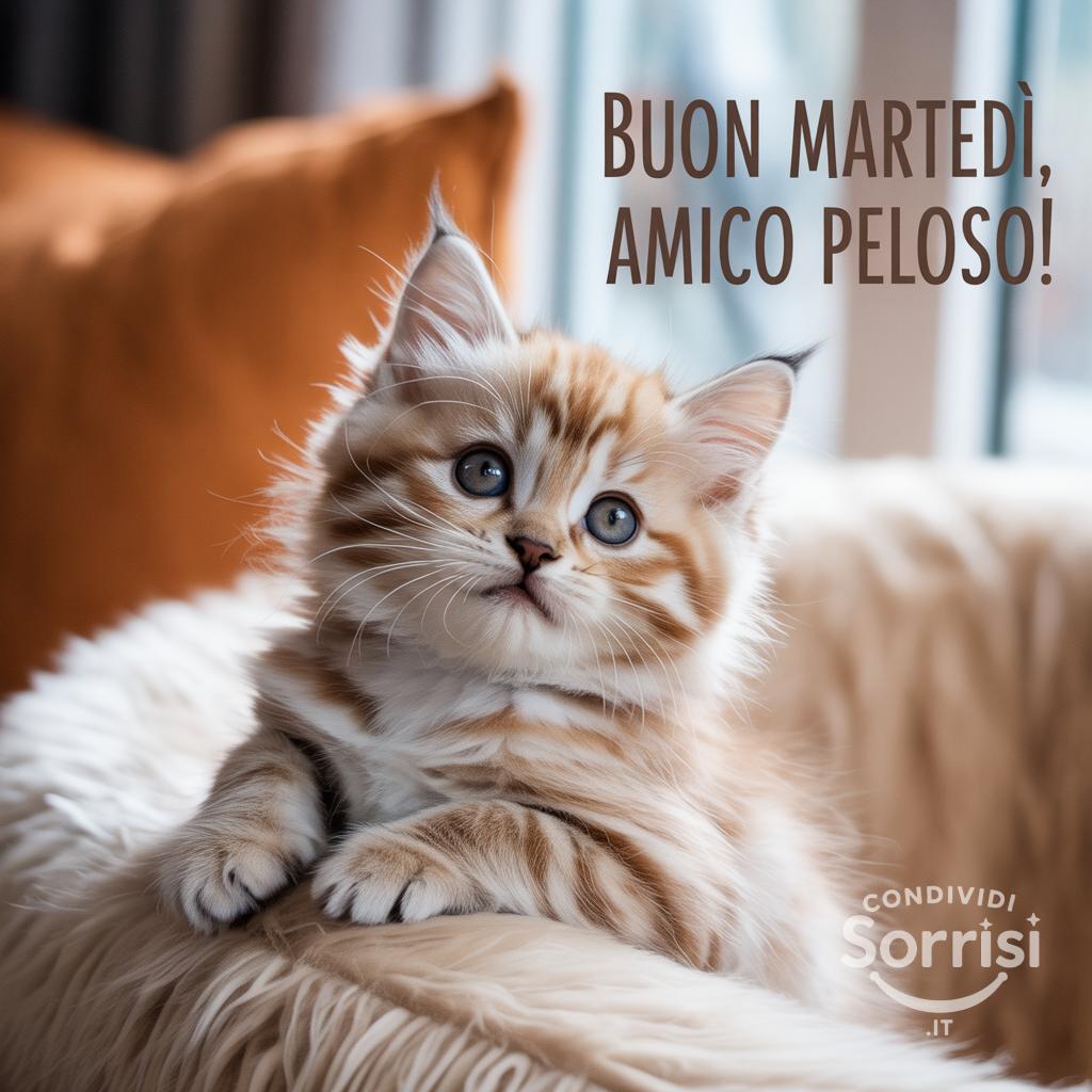 Buon martedì, amico peloso!