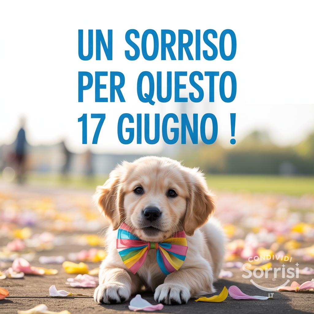 Un sorriso per questo 17 giugno !