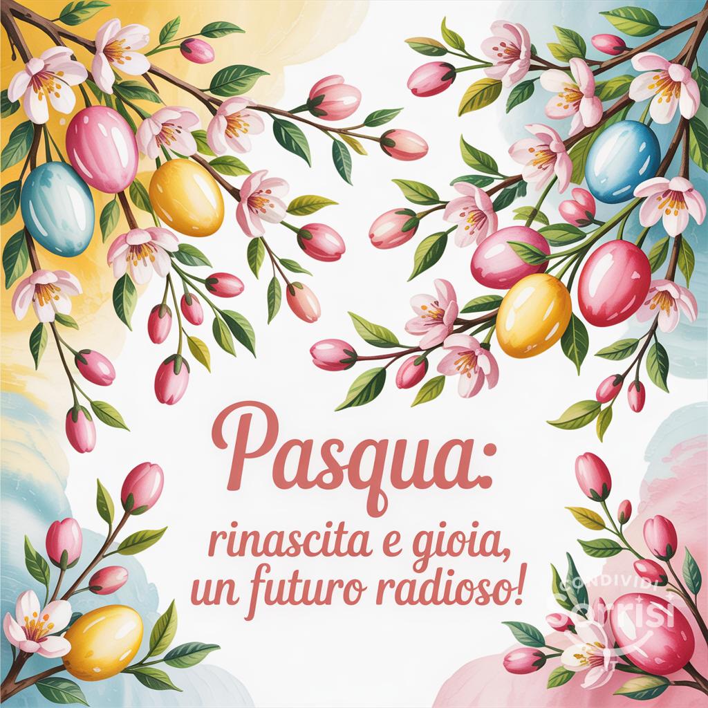 Pasqua: Rinascita e gioia, un futuro radioso!
