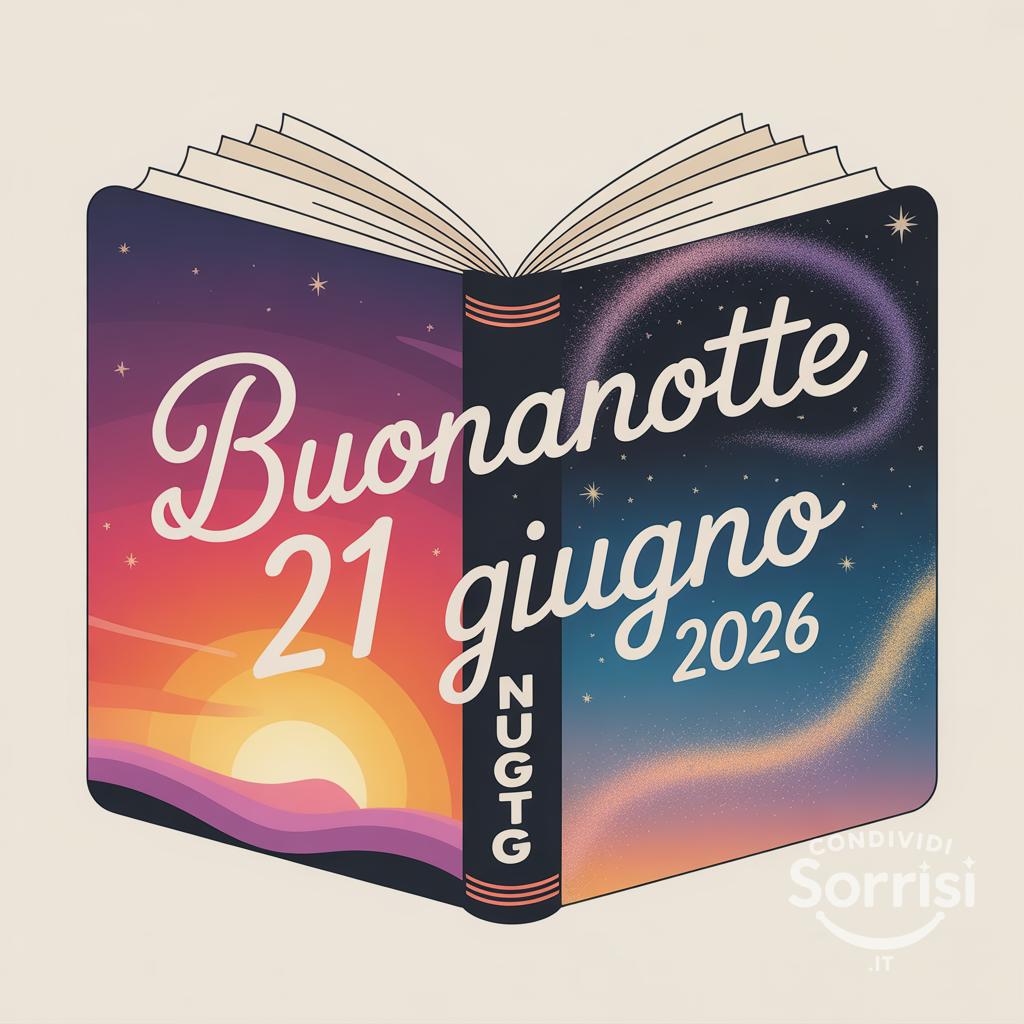 Domani è lunedì, buonanotte 21 giugno !