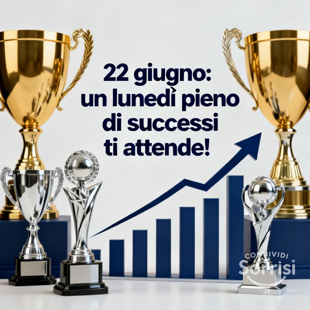 22 giugno: un lunedì pieno di successi ti attende!