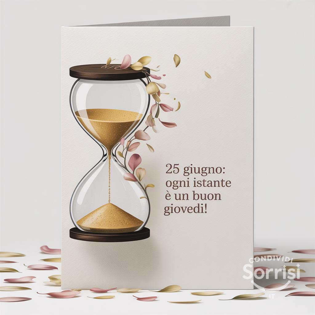 25 giugno: ogni istante è un buon giovedì!