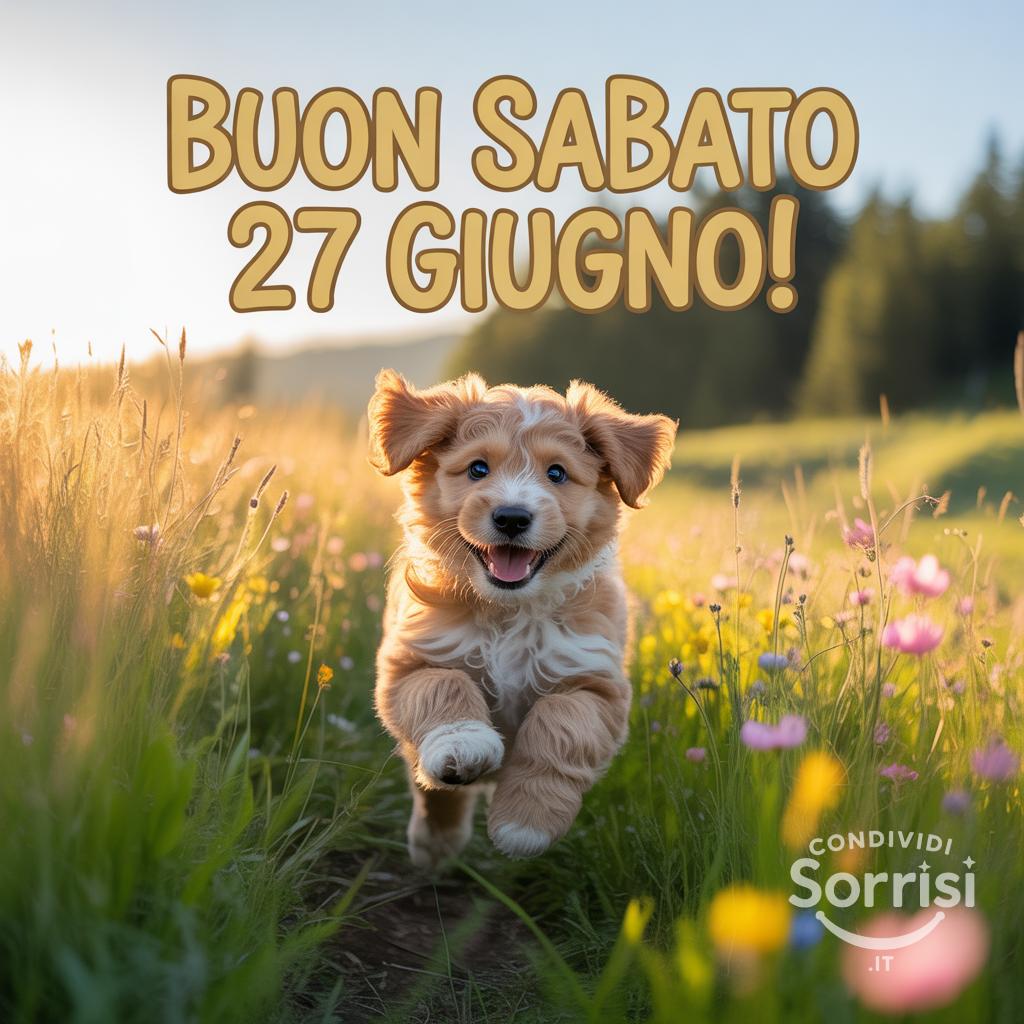 Buon Sabato 27 Giugno!