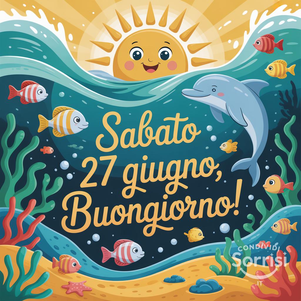 Sabato 27 Giugno, Buongiorno!