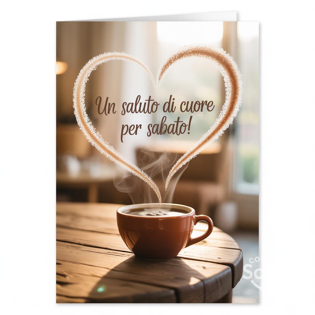 Un Saluto di Cuore per Sabato!