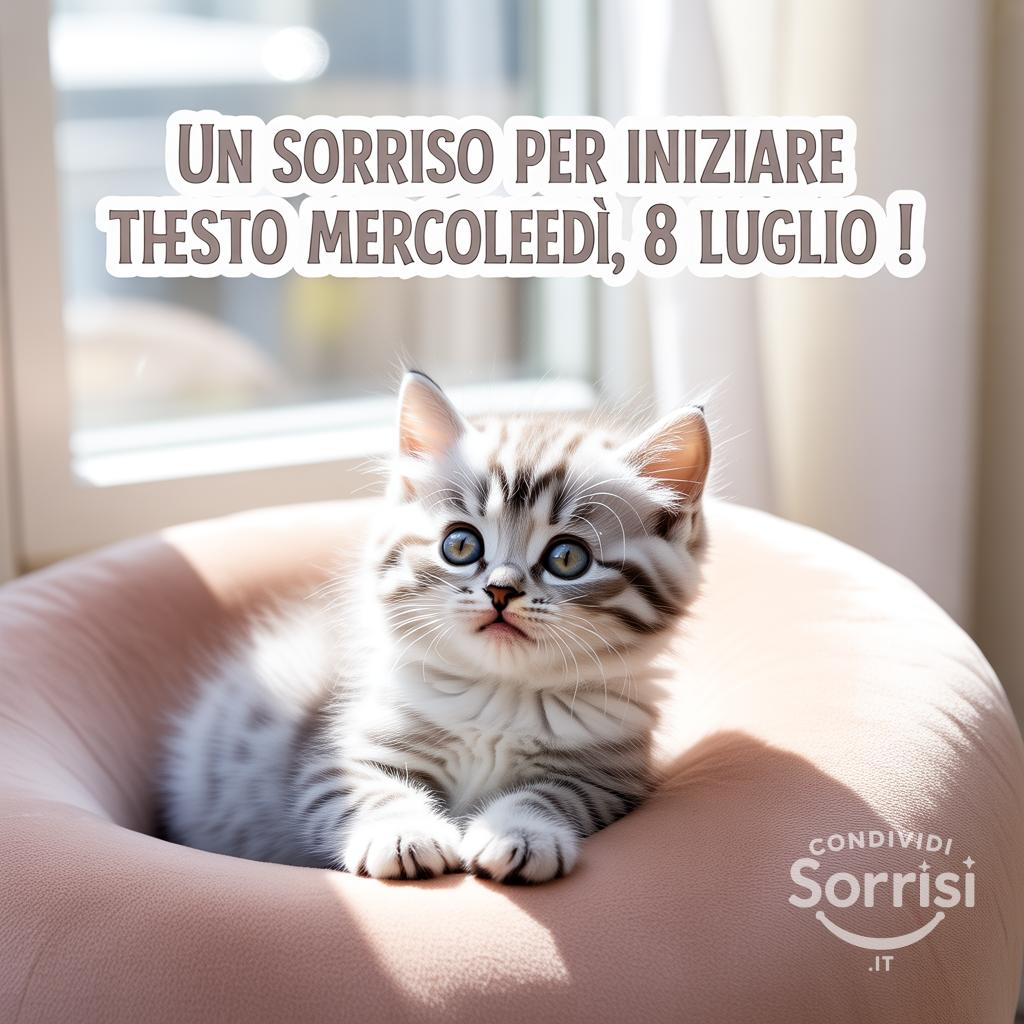 Un sorriso per iniziare questo mercoledì, 8 Luglio !