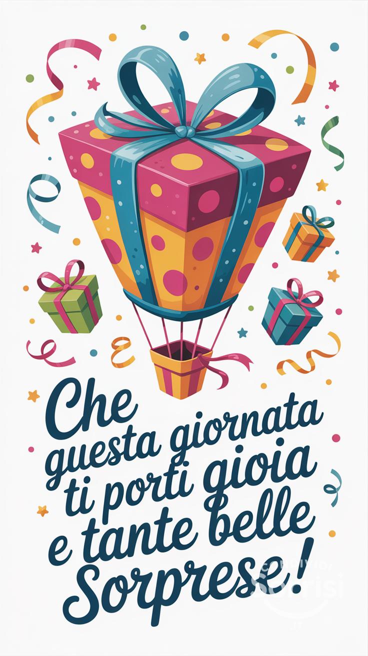 Una giornata piena di gioia e sorprese!