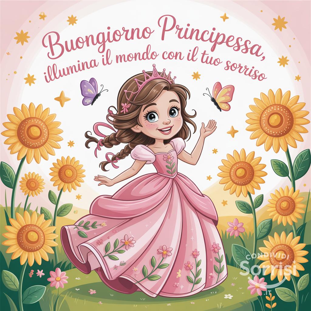 Buongiorno Principessa: Sorridi e Illumina il Mondo!