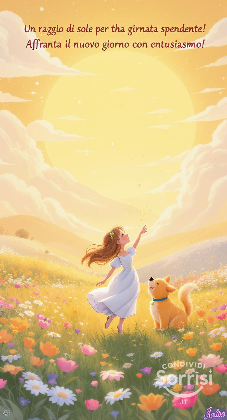 Un Raggio di Sole per un Nuovo Inizio!